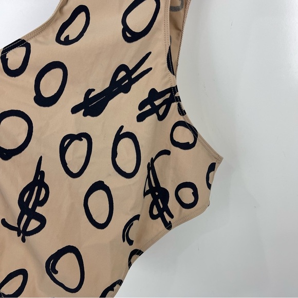 Vivienne Westwood Save the Rainforest One Piece Swimsuit Cut Out Size Medium - Picture 8 of 8